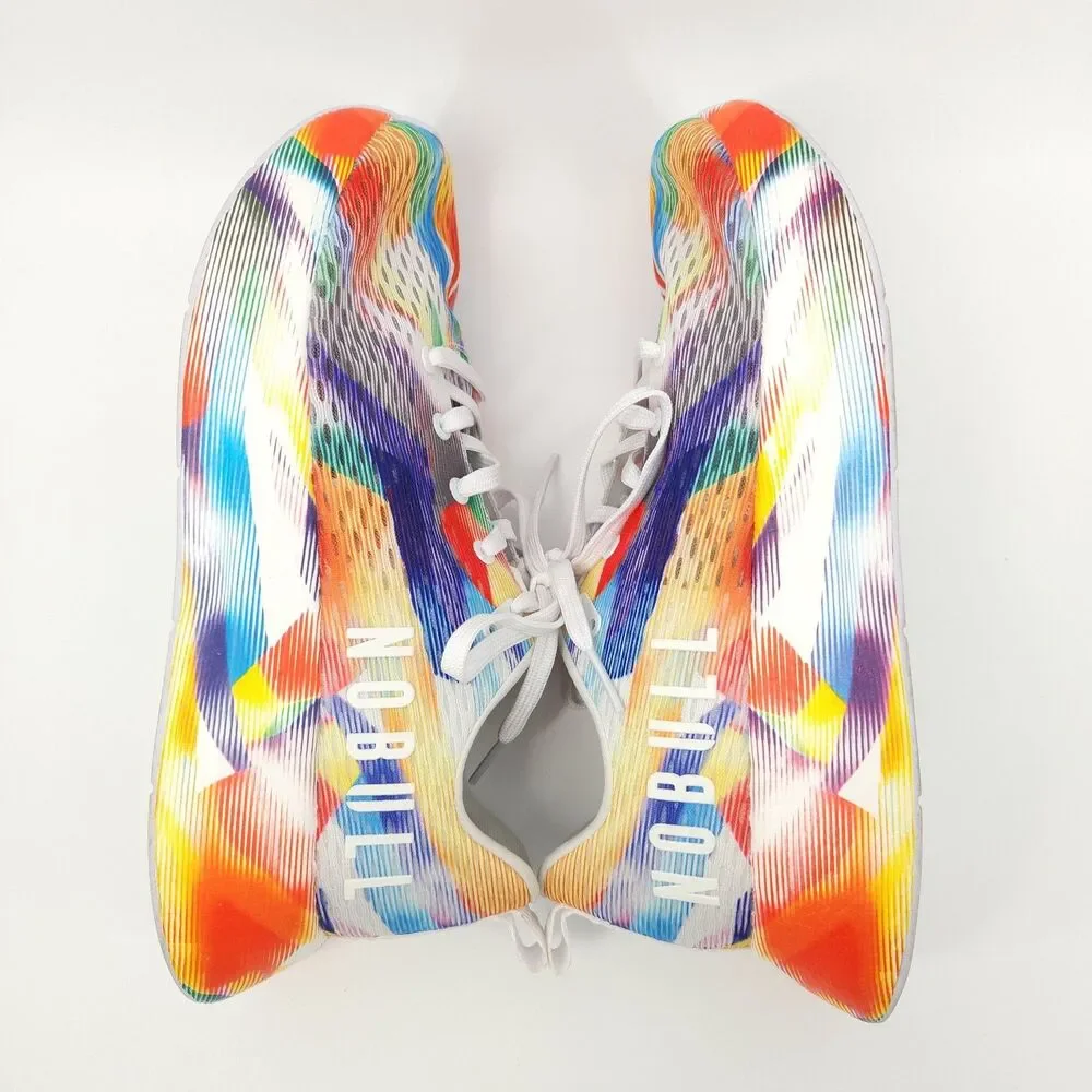 NOBULL Shoes Mens Size 11.5 Women 13 All Pride Running Trainers LGBTQIA+ - Picture 4 of 10